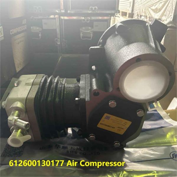612600130177 HOWO Peças para camiões Compressor de ar de refrigeração por água Compressor de motor Weichai Peças sobressalentes