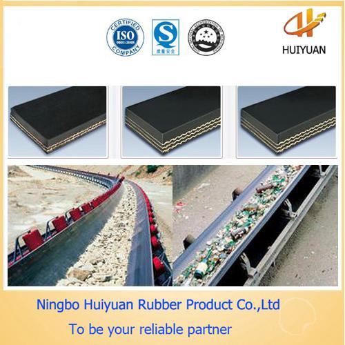 Acid Resistant Rubber Conveyor Belt for Conveying Fertilizer (NN100-NN500)