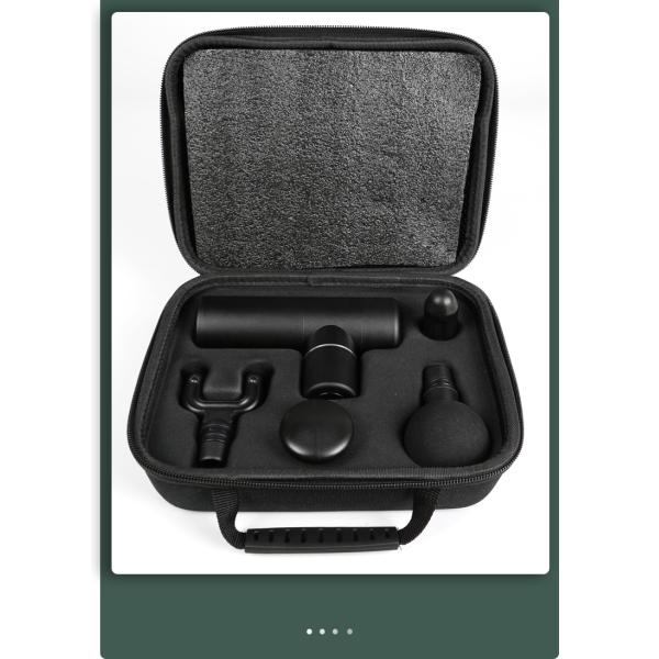 Портативный электрический массажный пистолет для фасции, релаксация мышц, зарядка через USB