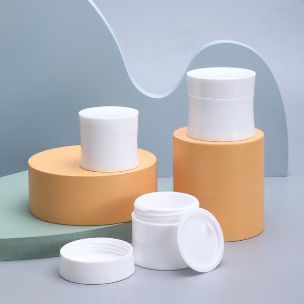 10g 15g 30g Face Lotion PP White Plastic Cream Jar Cosmetic Packaging Containers Sub-Bottle