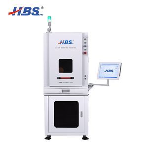 Fully Enclosed 20W Fiber Laser Printing Machine For Stainless Steel Marking And Engraving