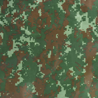 Polyester/Cotton 65/35 Printing Waterproof Dark Green Uniform Fabric for and Uniforms
