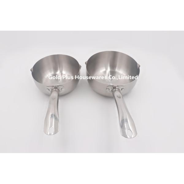 22cm Outdoor Picnic Nonmagnetic Instant Noodle Pot Satin Finish