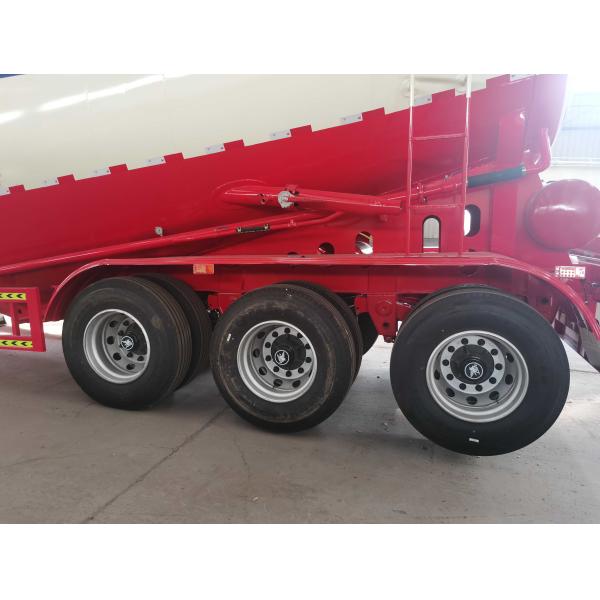 3 Axle Bulker Cement Tanker Trailer 10000 Gallon 42 Cubic Meters Fly Ash Trailer