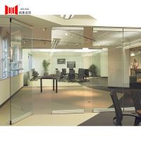 Épaisseur extérieure de la séparation 36mm de mur mobile clair Frameless de verre trempé