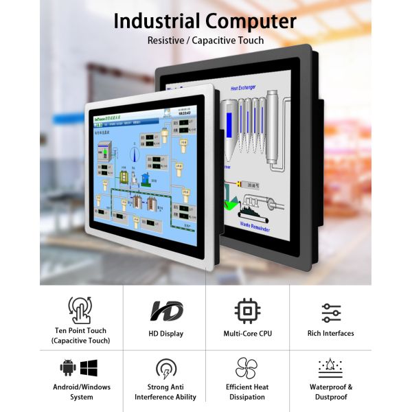 4K UHD Panel Industrial LCD Screen Ultra Slim Design Flexible System Integration