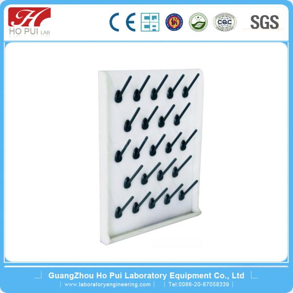52 Holes Laboratory Fittings Decrease Water Single Side Test Tube Drying Rack