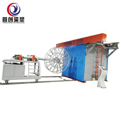 Máquina moldando rotatória automática biaxiaa com forno de aquecimento
