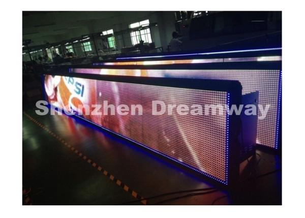 Aluminum Rental Soccer Stadium Perimeter LED Screen PH 10 Soft LED Module