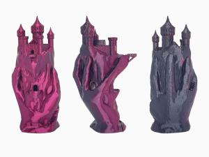 cor dupla de seda do filamento 1.75mm do PLA de Filament da impressora 3d para