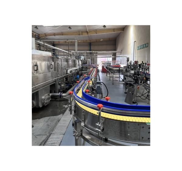Fully Automatic 17200 KG Full Set Brewery Beer Whisky Wine Filling Line with Capacity