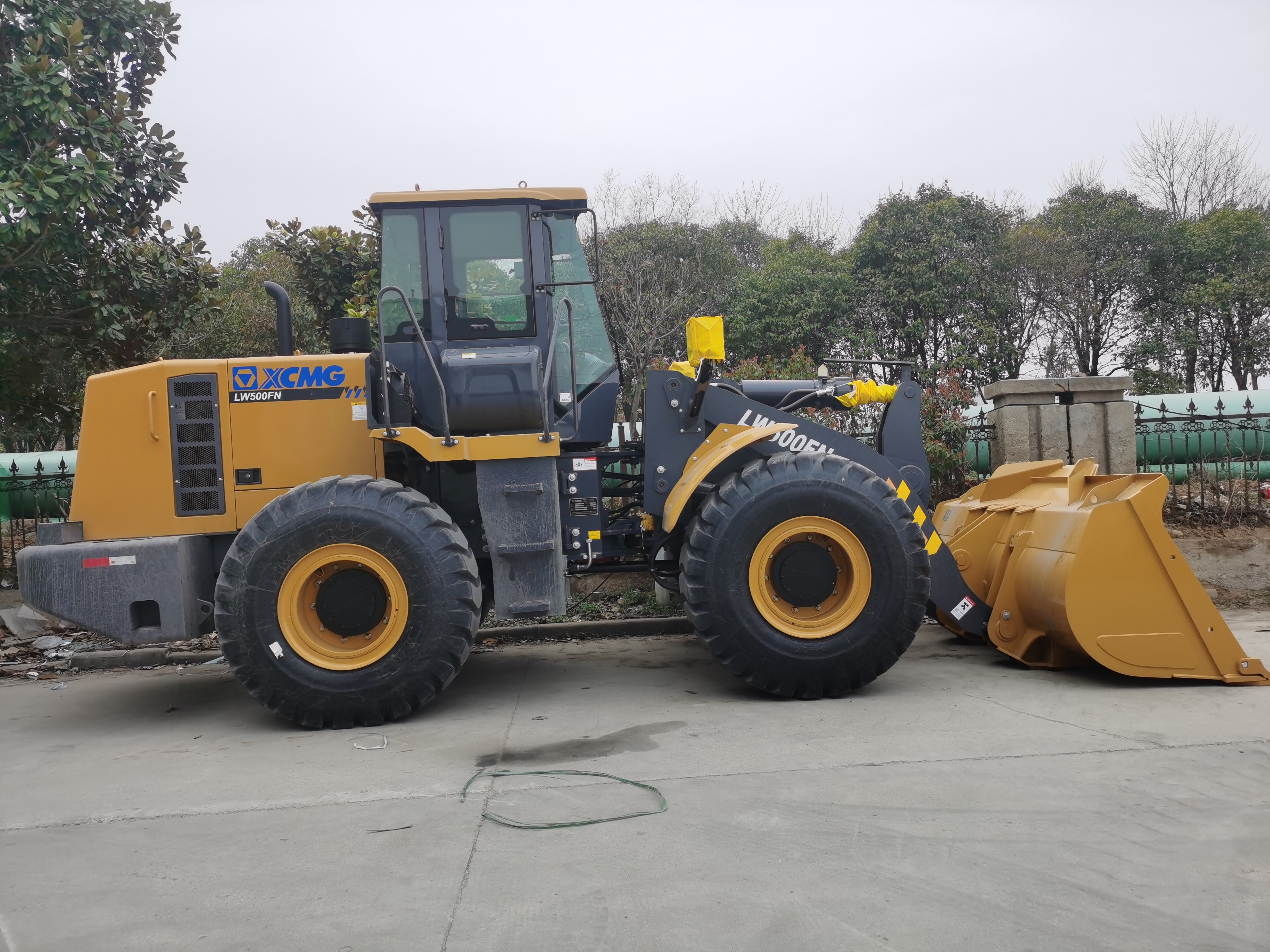 Затяжелитель Zl50gn колеса компакта XCMG 5T затяжелитель колеса 5 тонн