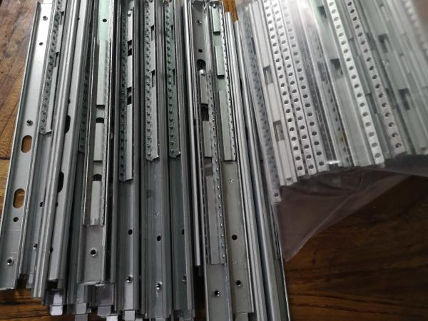 Heavy-Duty Metal Drawer Slide Rails – Precision Cold-Rolled Steel, Smooth Ball-Bearing Glide, Custom Lengths for Cabinets & Industrial Drawers