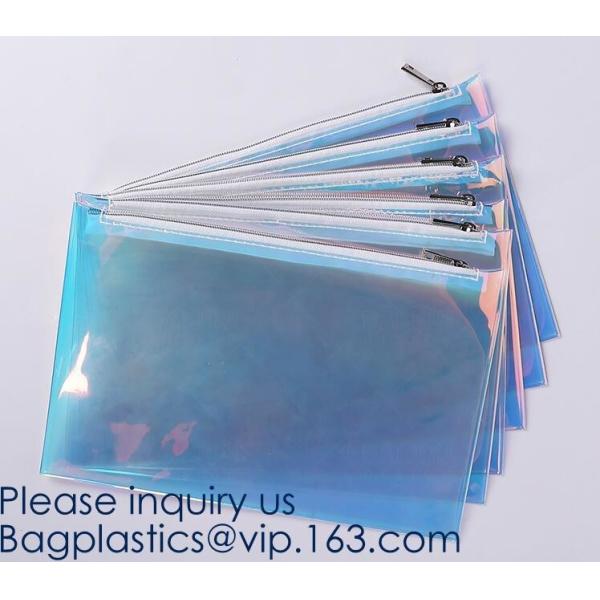 Factory Custom PVC Waterproof Makeup Pouch Travel Toiletry Bag With Logo