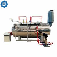 o tipo rápido de 1 toneladas gás do pacote da instalação de 1000kg 70Hp do óleo diesel ateou fogo à caldeira do gerador de vapor