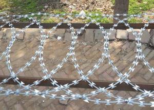 niveau de haute sécurité plat de Hot Dipped Galvanized de grillage de rasoir de