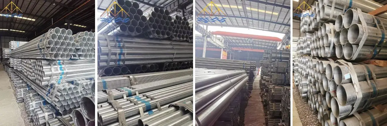 20 мм API JIS стальной сварной трубы Q195 до Q345 сварной оцинкованной трубы HDG