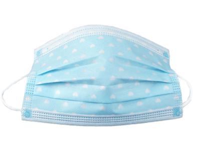 Light Weight Disposable Kids Mask Non Irritating Anti Dust For Public Area