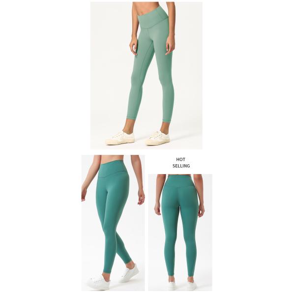 Lulu Align solid color 80%nylon fitness gym leggings with pockets