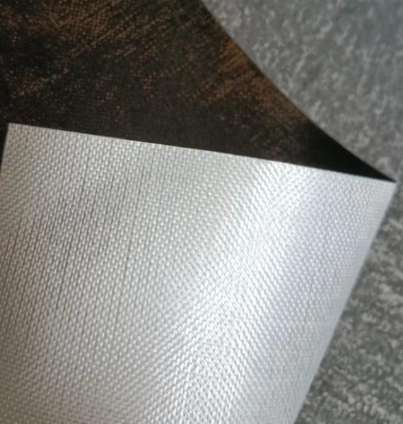 10 X 9 Mesh Aluminum Foil Fiberglass Cloth with High Tear Resistance and 7 Micron Al Foil Thickness