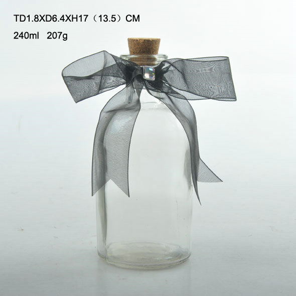 Stylish and Transparent Glass Storage Jar with Colored Plastic Cover 100% Food Safe