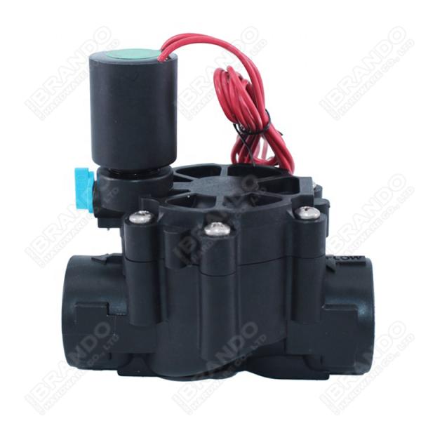 Vanne électromagnétique normalement ouverte d'irrigation 3/4