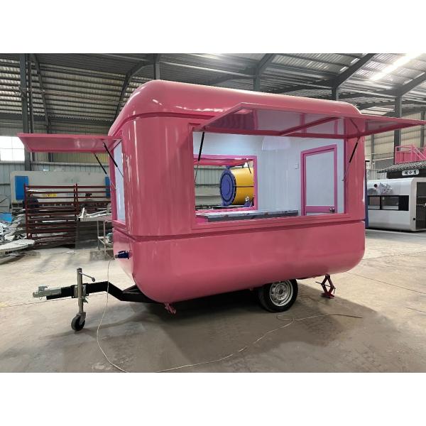 Wecare Food Van Car Food Carts Manufacturers Fully Equipped Mobile Concession Trailer