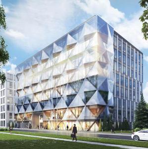 Safety Green Clear Grey Glass Curtain Wall Building Heat Proof Sound Proof High
