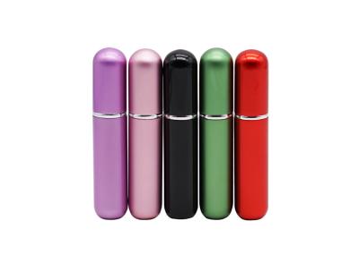 Alumínio cosmético da garrafa 5ml de Mini Spray Perfume Atomizer Tester