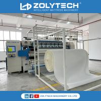 Colchão por atacado da cama que faz a aderência da máquina e o salto Quilitng