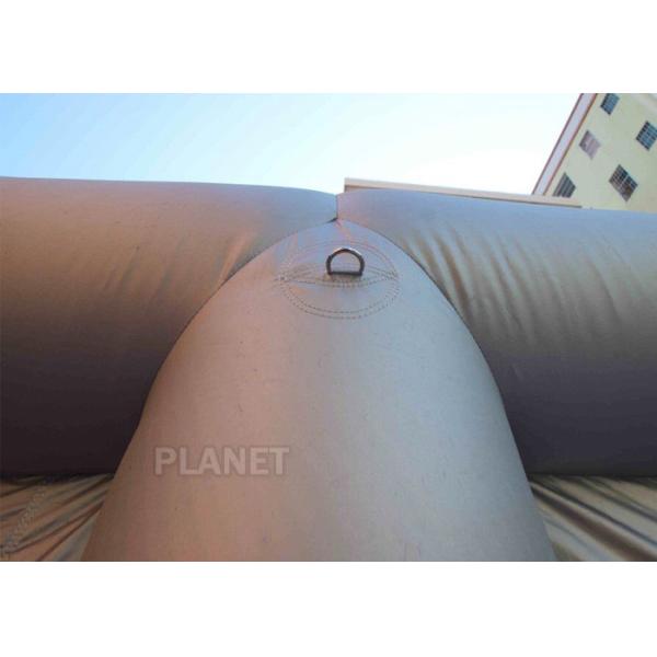 6m Long Inflatable Spray Paint Tent With PVC Tarpaulin Or Oxford Cloth Material