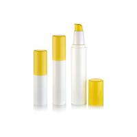 Good Quality Colorful PP Round Skincare Container Pump Airless Bottle