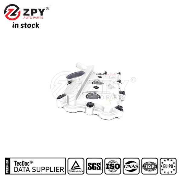 ZPY Engine Valve Cover Left with Gasket for Audi VW Porsche 06E103471P