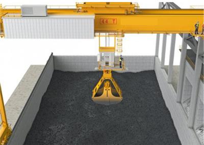 ponte de viga Crane With Grapple do dobro de 30m/Min-100m/Min 25t