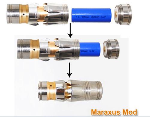 Huge vapor ecigs mechanical mod maraxus mod clone