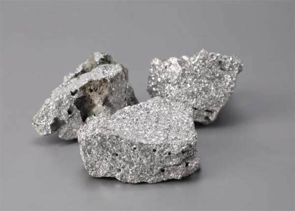 Resistência de desgaste de aço de melhoramento de Grey Carbon Ferro Chrome 63-68% de prata