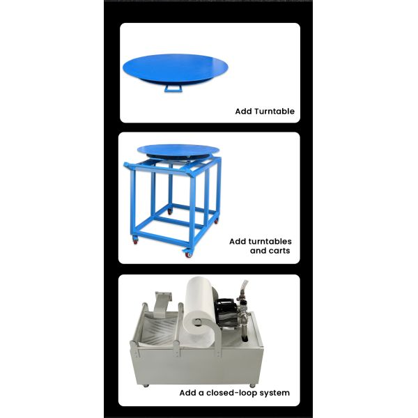 Energy-efficient Wet Sandblasting Cabinet for Surface Cleaning of Automotive Parts and Engines