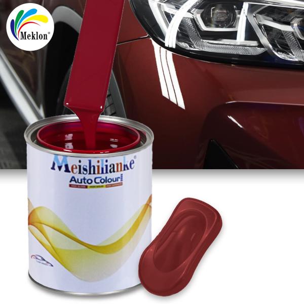 Supplier 2K Red Auto Car Paint Colors Spectrophotometer Mixing Tinting Machine 2K Topcoat Refinishing Automotive Spray Paint Car Coating