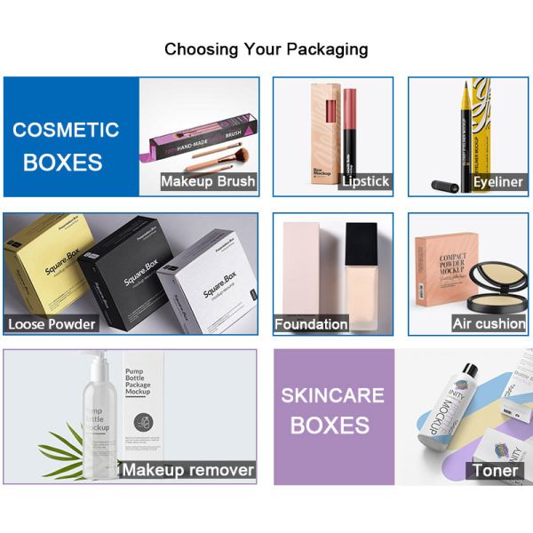Customized Liquid Lipstick Packaging Box Empty Corrugated Cosmetic Package