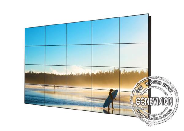 Tela sem emenda flexível video da exposição da parede 1.7mm do Signage de Digitas da estação de televisão
