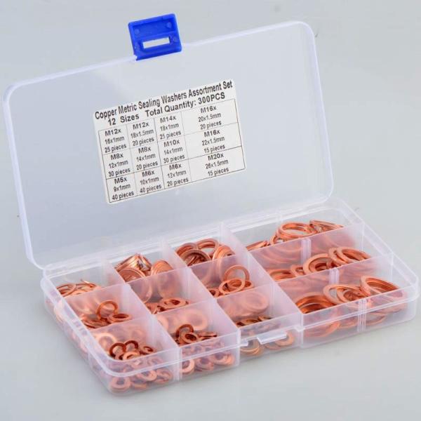 Copper Washer Marine Fuel Injector Washer Sealing Washer