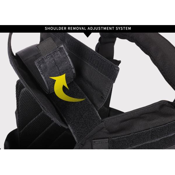 Multi-functional Pocket Lightweight Tactical Vest Adjustable Quick Release System