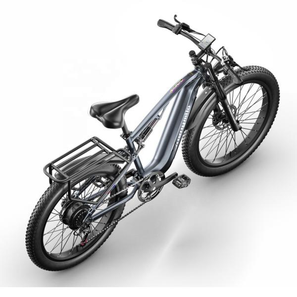 48V 500W Bafang Peak Electric Fat Tire Bike 1000W Full Suspension Mountain Ebike