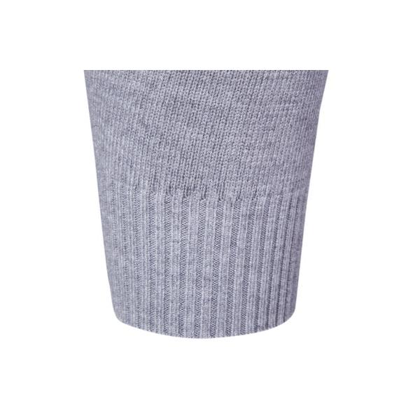 2022 Men's Solid Color Sweater with Two Lapels and High Elastic Material Function