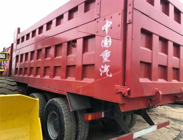 used dump truck sales HOWO brand dump truck with crane dump truck radiator for sale