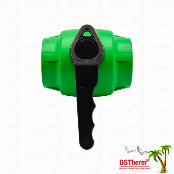 PPR Ball Valve With Waving Handle and Brass Ball For Plumbing System 20-63MM Customizable