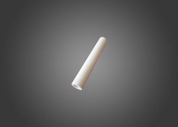 Custom Magnesium Oxide Ceramic Refractory Insulator / Tube 1400 ℃ Working Temp