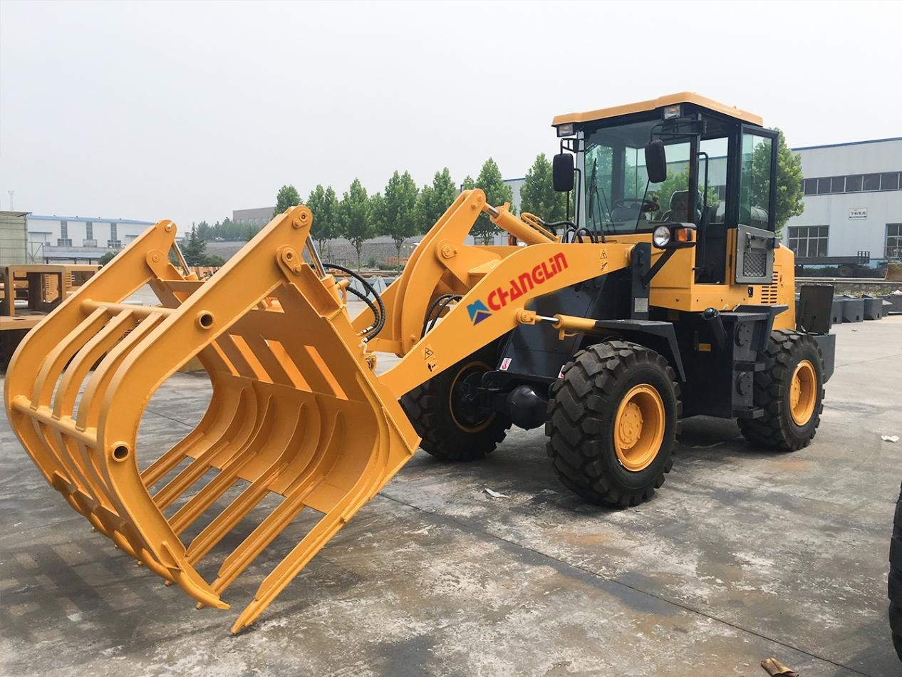 Changlin ZL18H мини-колесный погрузчик небольшой ведро 1cbm или 1,5cbm номинальный 2000kg вес 5000kg