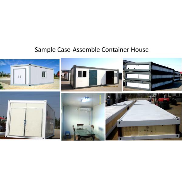 Quick Assembly Prefabricated Container House 20ft with Galvanized Steel Frame