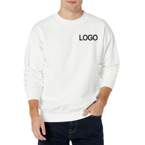 Streetwear Custom Crewneck Sweatshirts Embroidery Style Pullover Printing Methods